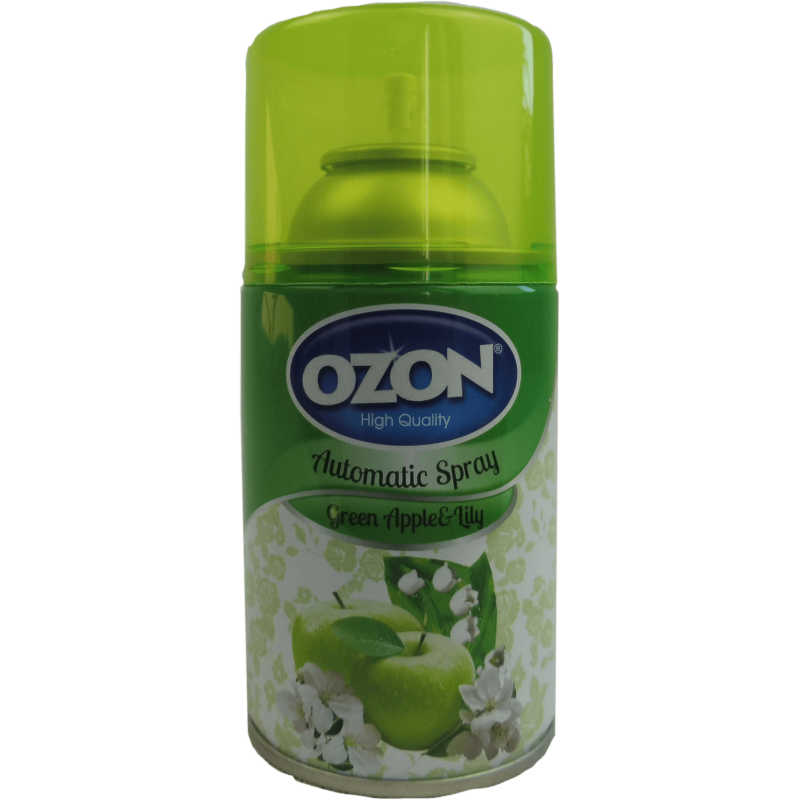 OZON zielone jabłko i lilia - Wkład do automatycznych odświeżaczy powietrza