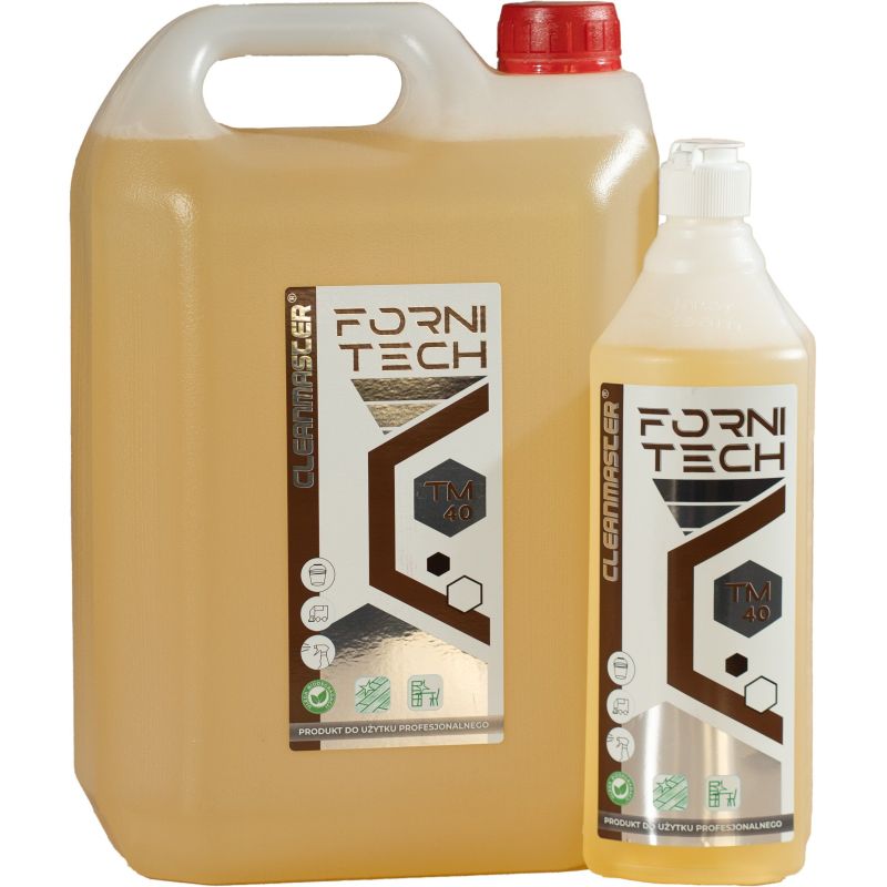 TM40 ForniTech - Skoncentrowany preparat do utrzymania czystości lakierowanych powierzchni drewnianych